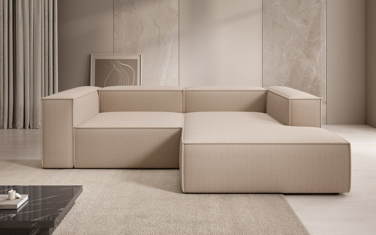 Designer Sofa Lesley L Mini i Bouclé