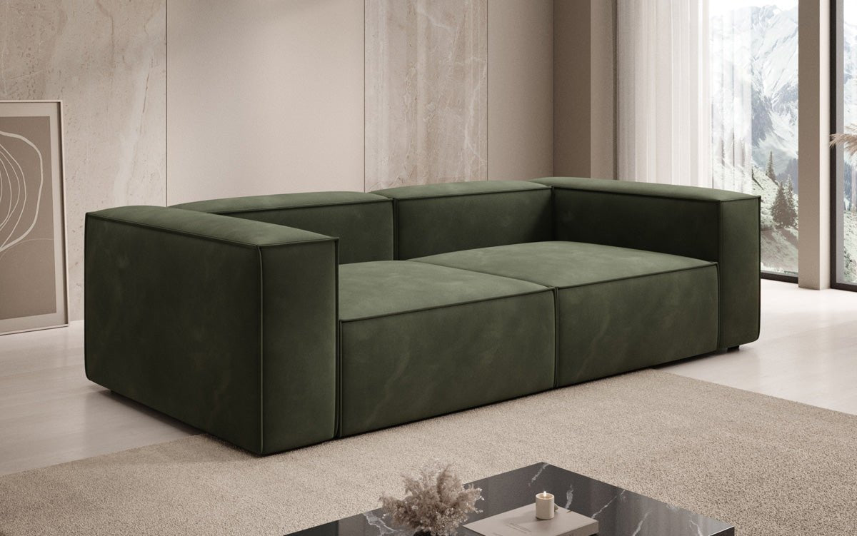 Designer Sofa Lesley 3-personers i Velour