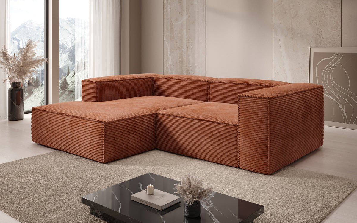 Designer Sofa Lesley L Mini i snor