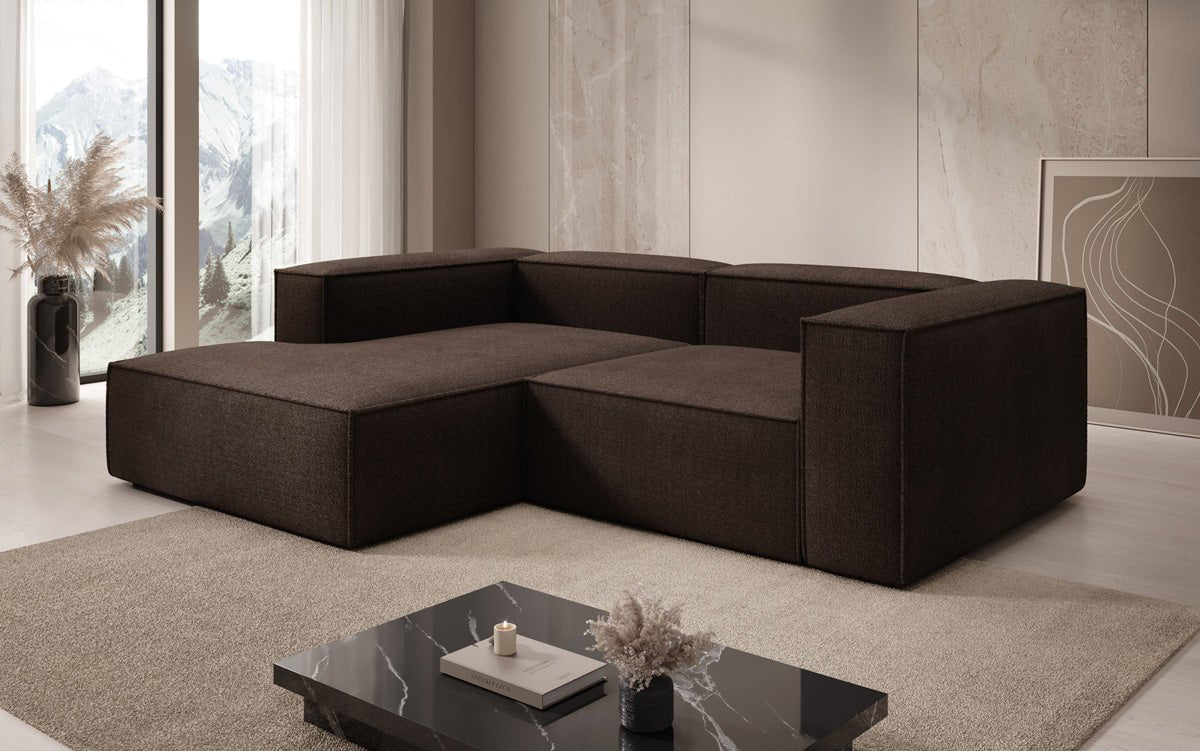 Designer Sofa Lesley L Mini i Bouclé
