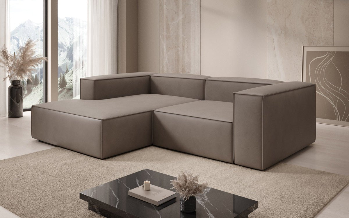 Designer Sofa Lesley L Mini i ægte læder