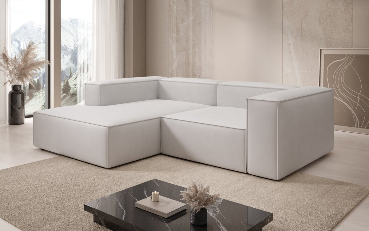 Designer Sofa Lesley L Mini i ægte læder