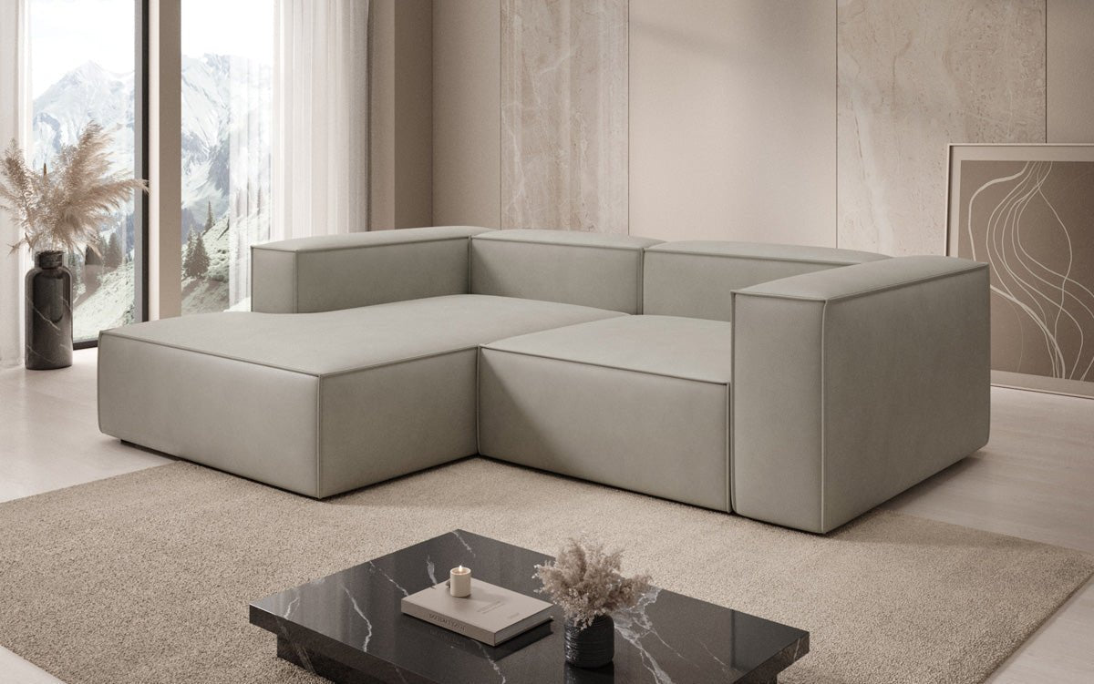 Designer Sofa Lesley L Mini i ægte læder