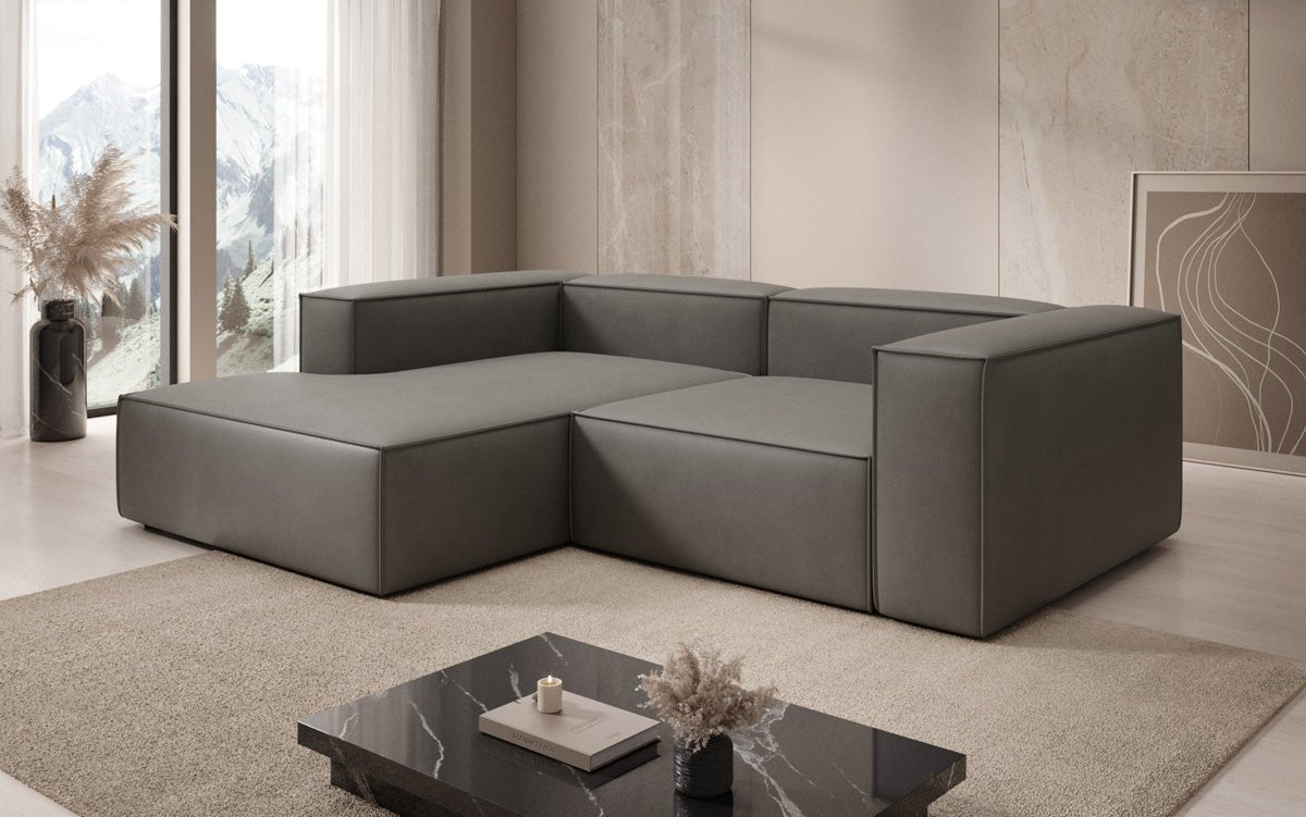 Designer Sofa Lesley L Mini i ægte læder