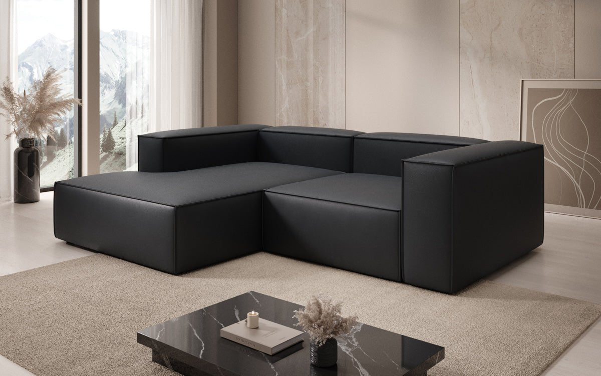 Designer Sofa Lesley L Mini i ægte læder