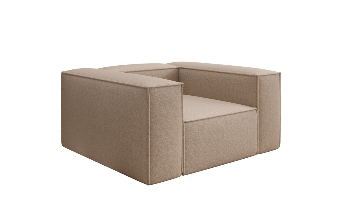 Designer Sofa-Sessel Lesley in Bouclé