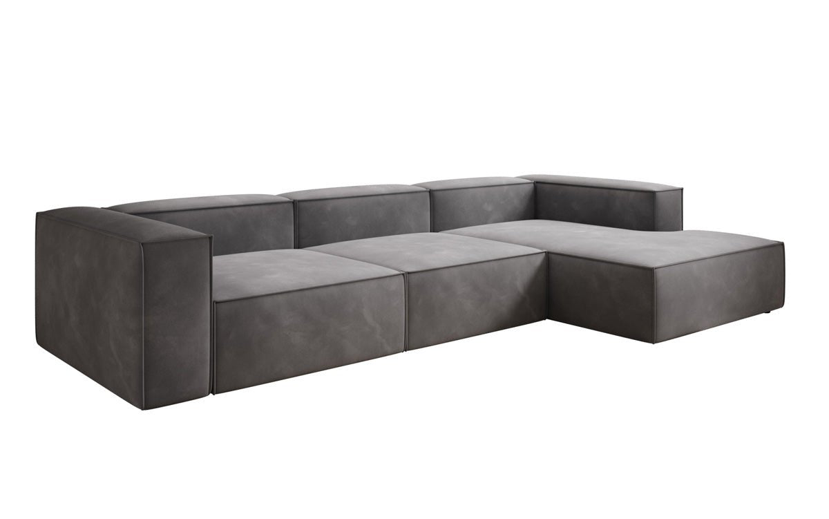 Designer Sofa Lesley L i Velour