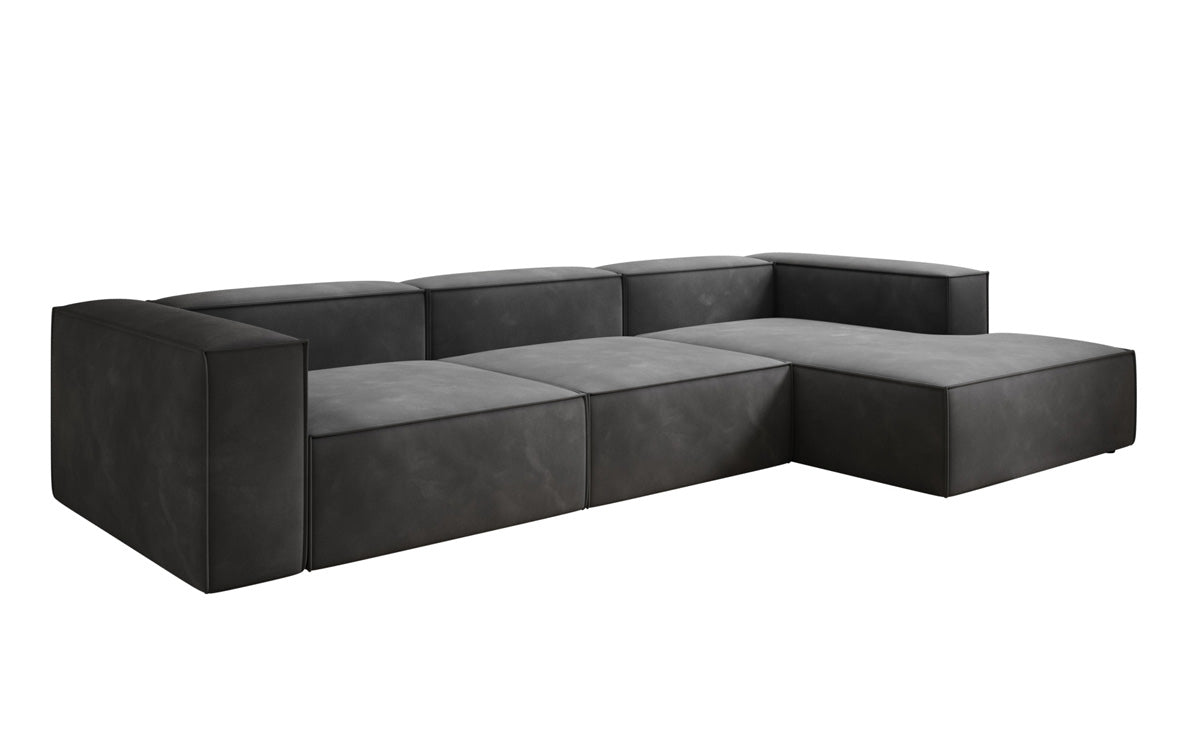Designer Sofa Lesley L i Velour