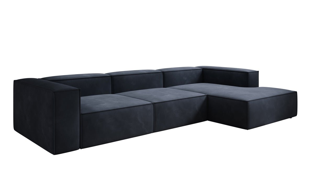 Designer Sofa Lesley L i Velour