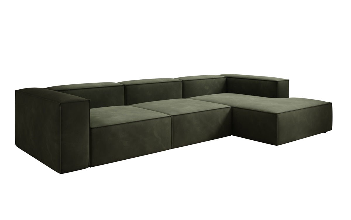Designer Sofa Lesley L i Velour