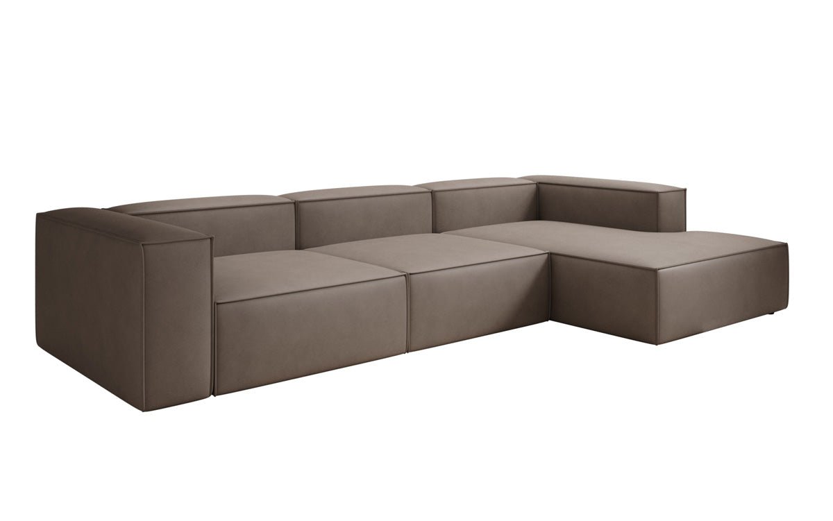 Designer Sofa Lesley L i ægte læder