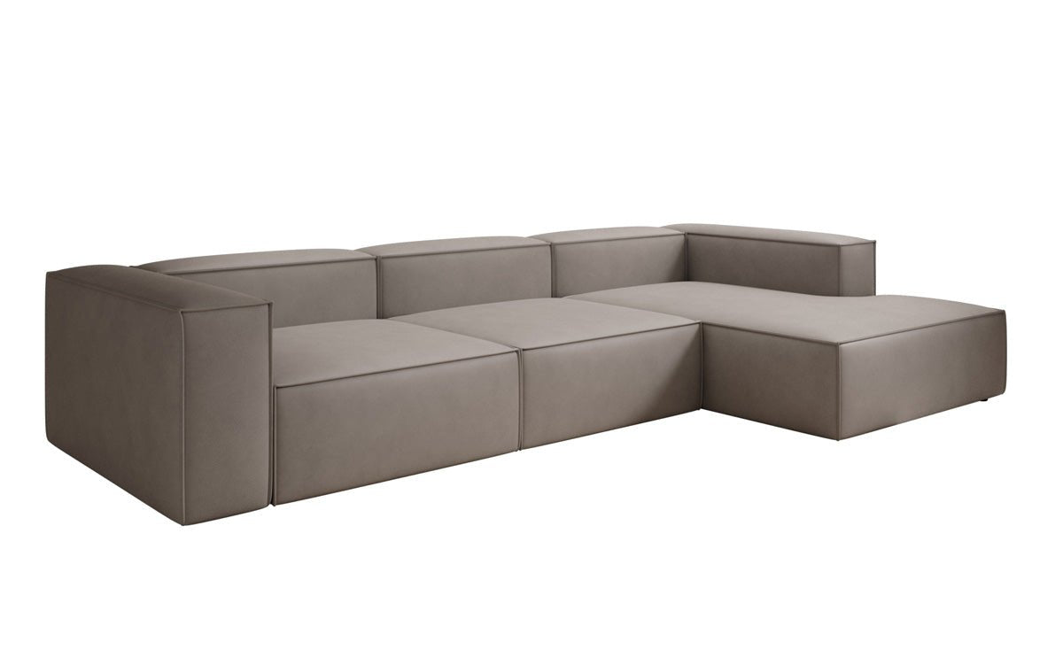 Designer Sofa Lesley L i ægte læder