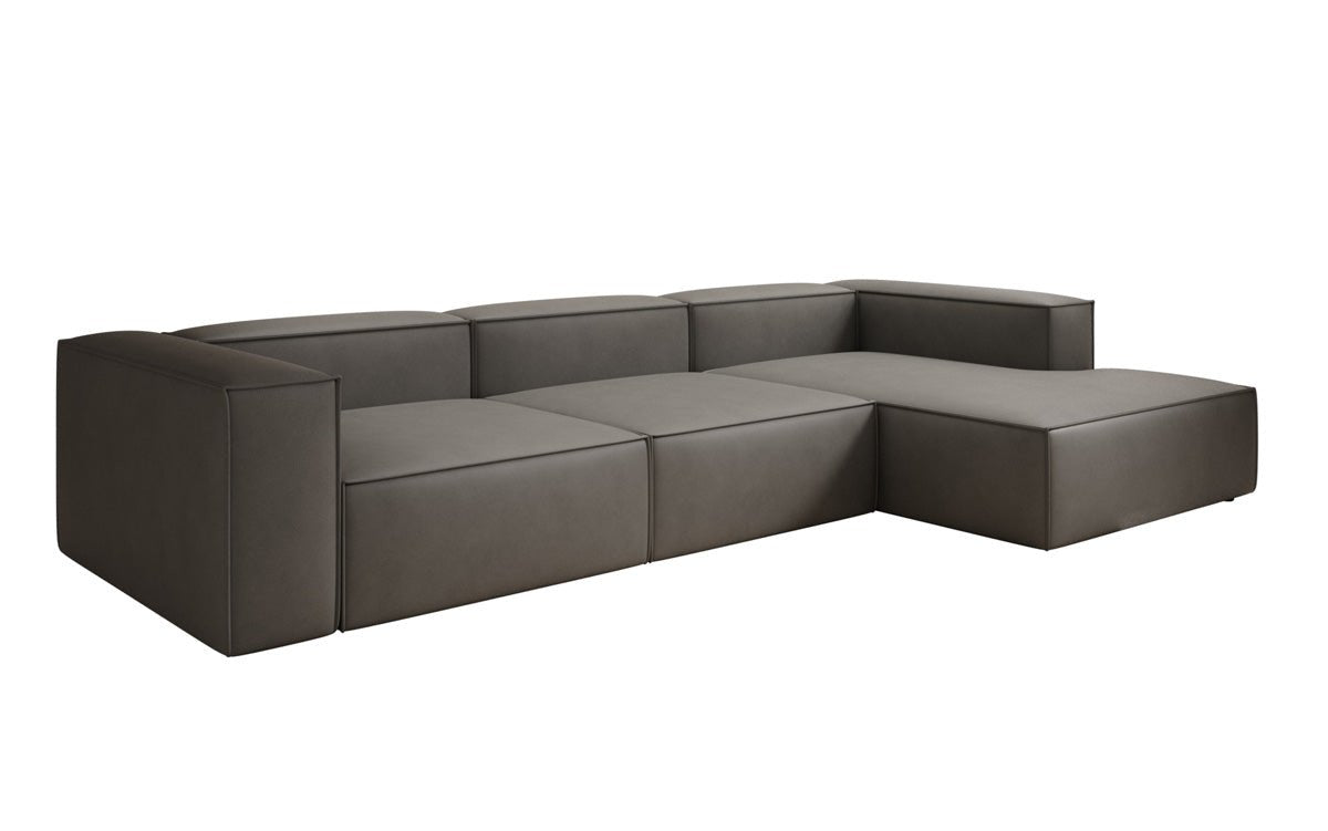 Designer Sofa Lesley L i ægte læder