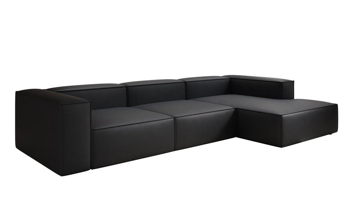 Designer Sofa Lesley L i ægte læder