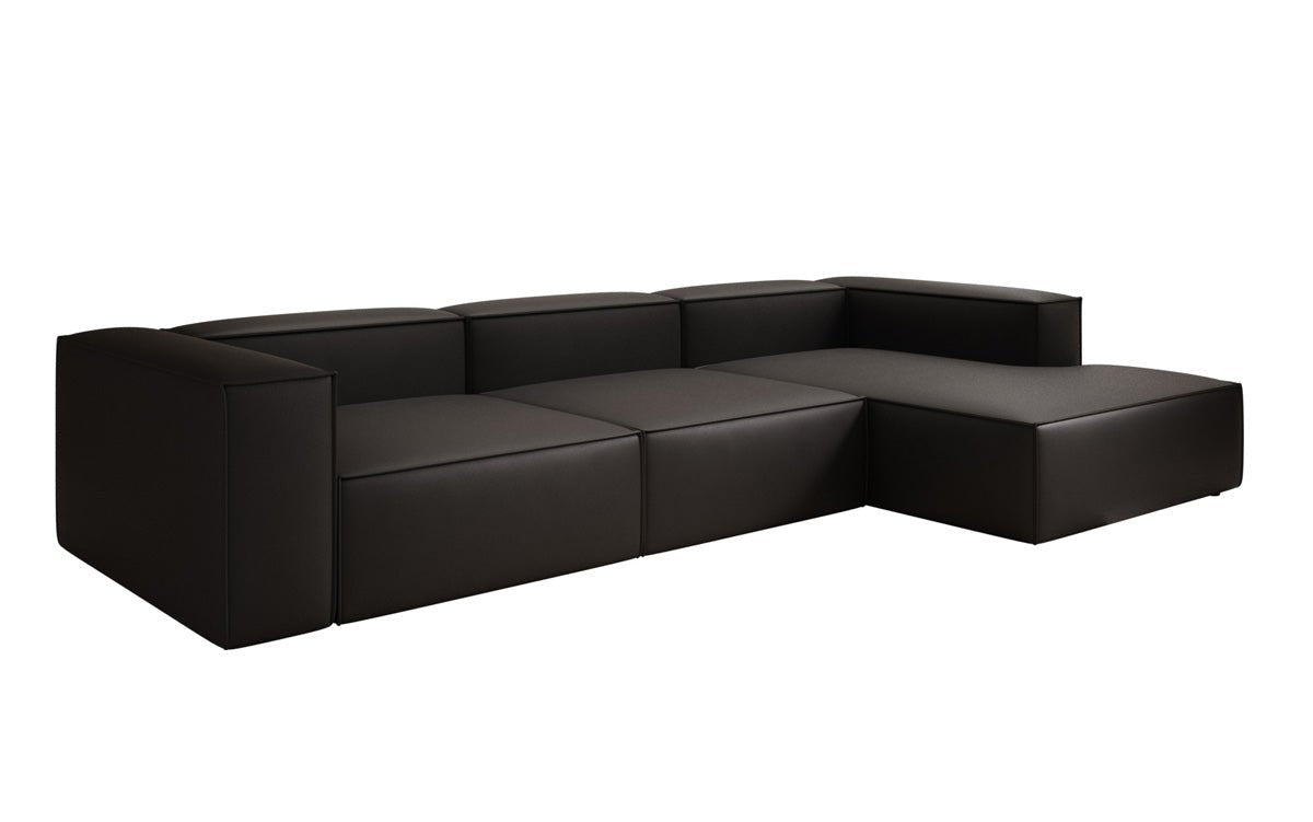 Designer Sofa Lesley L i ægte læder