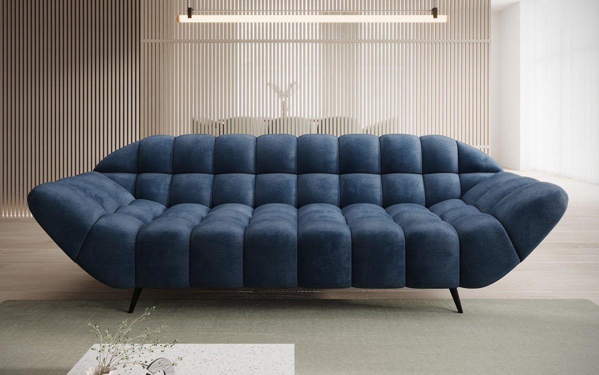 Designer 3-personers sofa Amora i Velour