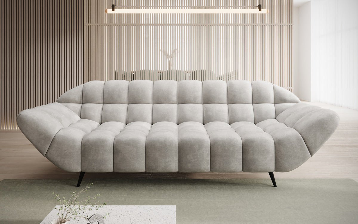 Designer 3-personers sofa Amora i Velour