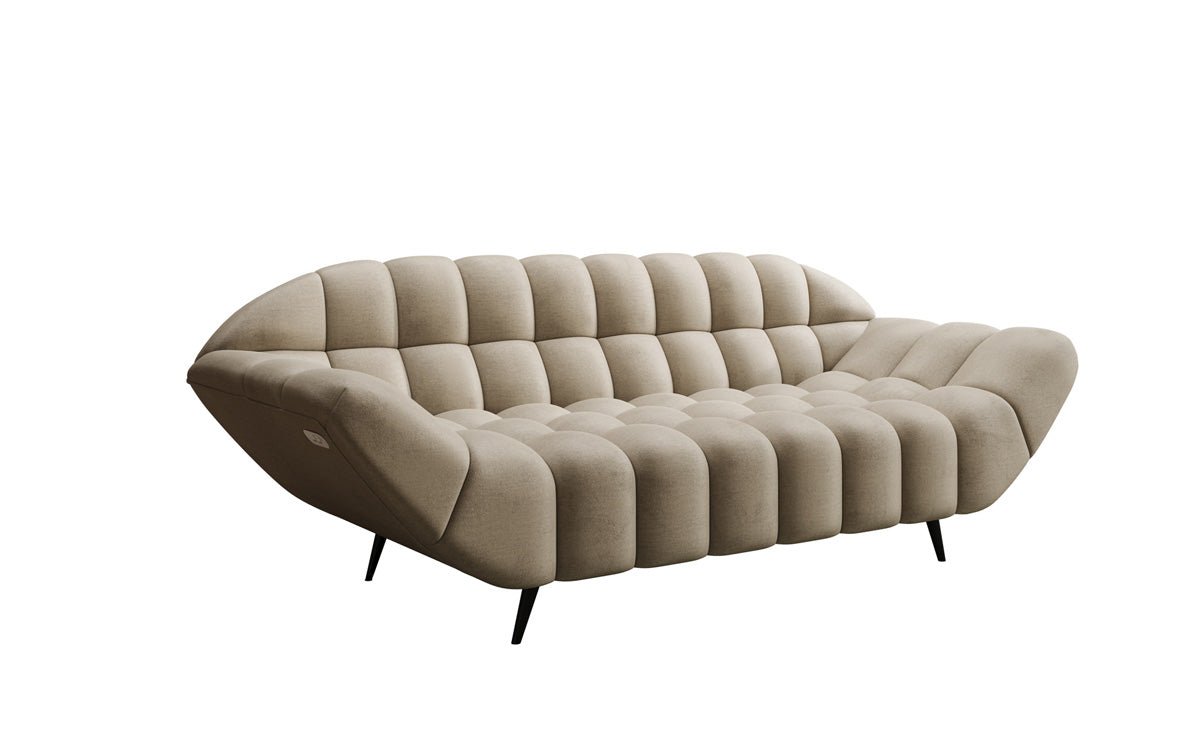 Designer 2-Seater Sofa Amora in Velvet