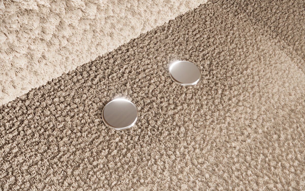 Designer Sofa Sydney L II Bouclé med elektrisk sovefunktion