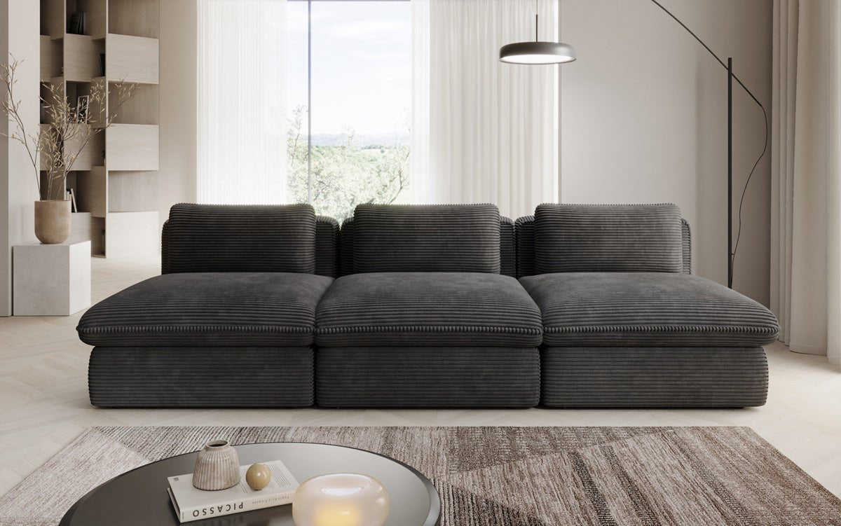 Designer Sofa Cuddle 3-personers i Cordfløjl