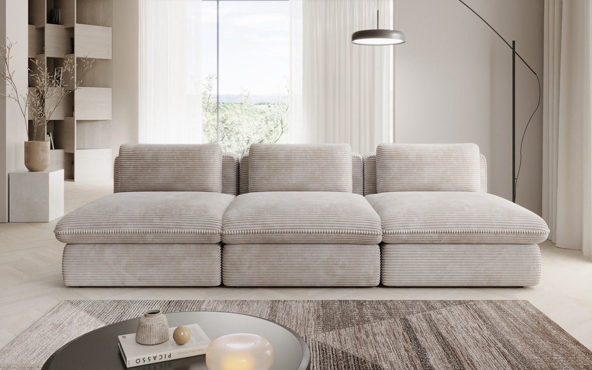Designer Sofa Cuddle 3-personers i Cordfløjl