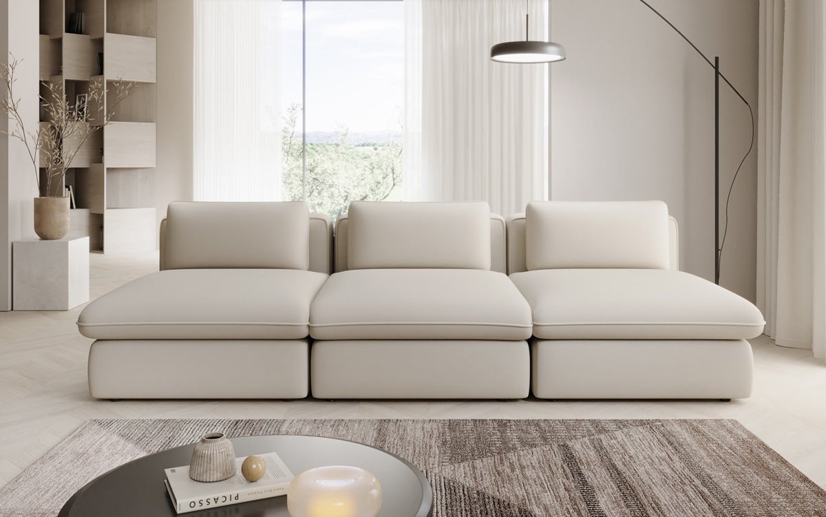 Designer Sofa Cuddle 3-personers i Stof
