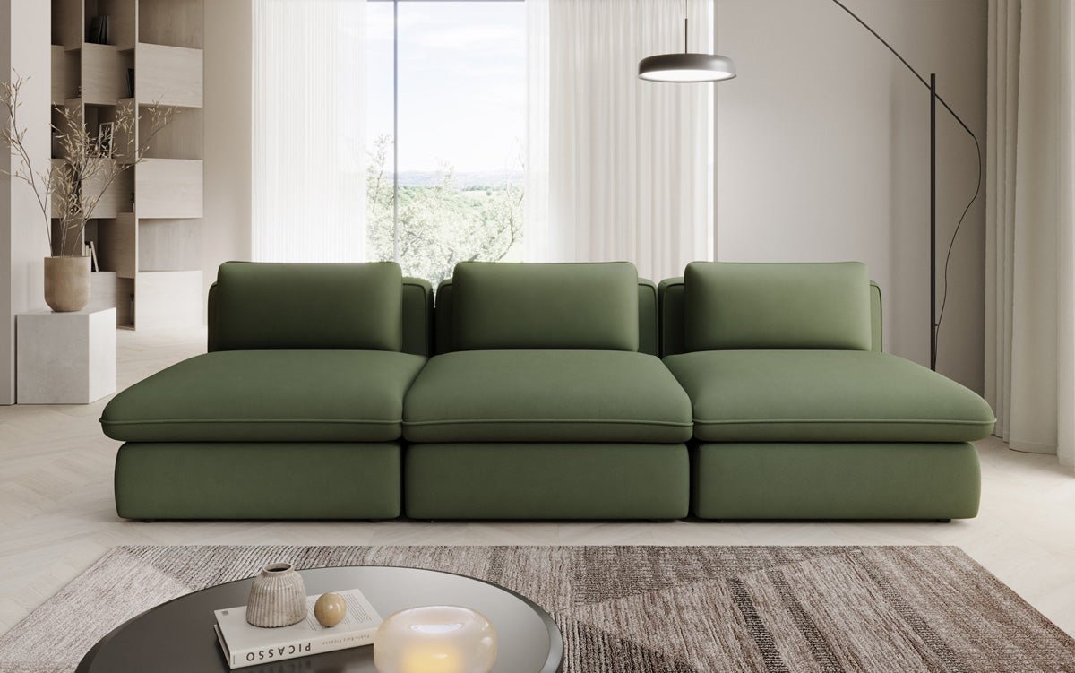 Designer Sofa Cuddle 3-personers i Stof