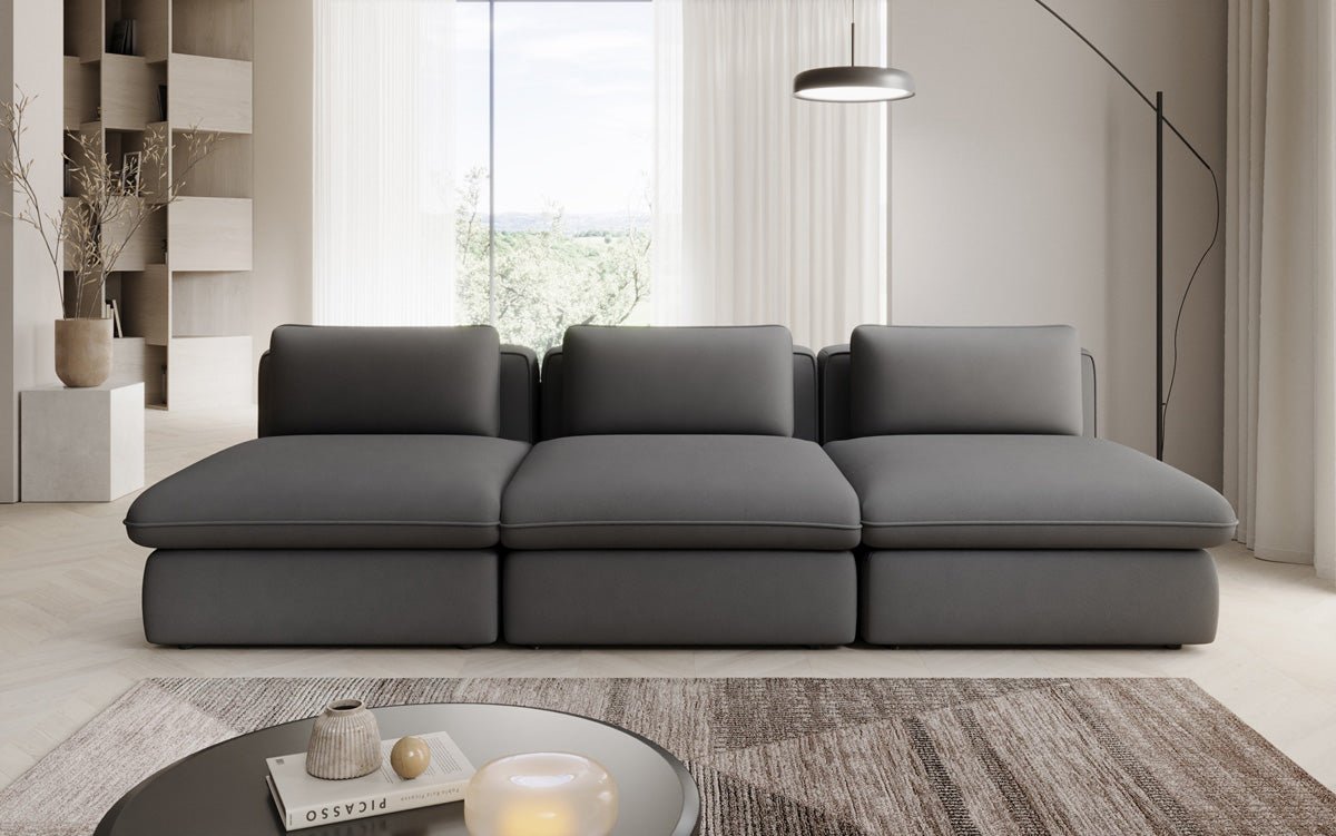 Designer Sofa Cuddle 3-personers i Stof