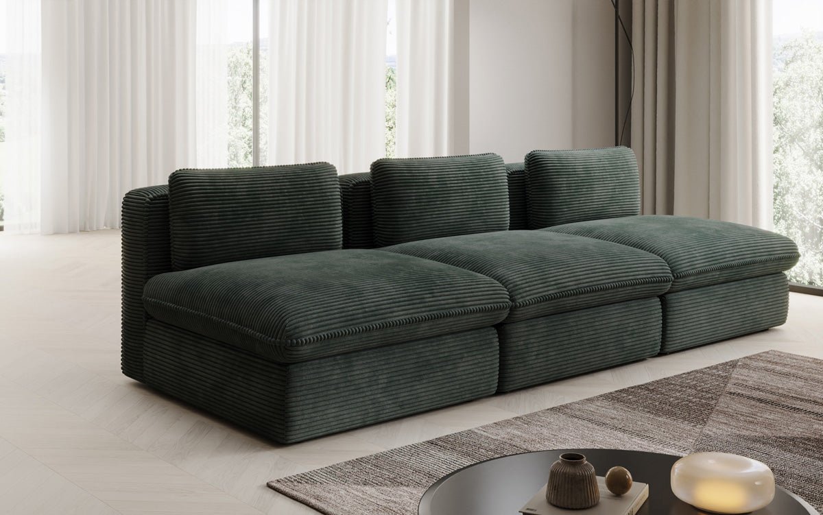 Designer Sofa Cuddle 3-personers i Cordfløjl