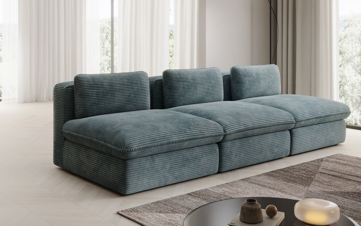 Designer Sofa Cuddle 3-personers i Cordfløjl