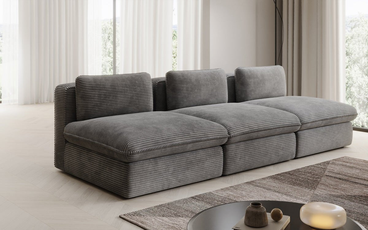 Designer Sofa Cuddle 3-personers i Cordfløjl