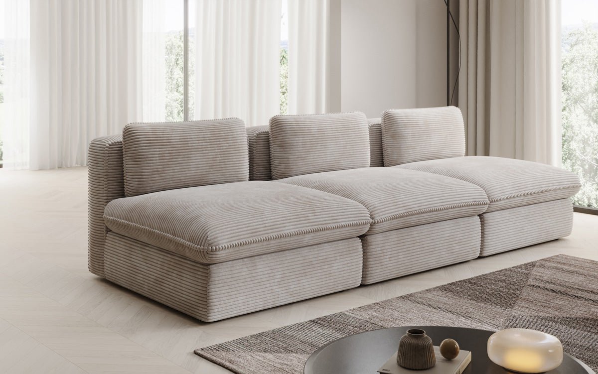 Designer Sofa Cuddle 3-personers i Cordfløjl