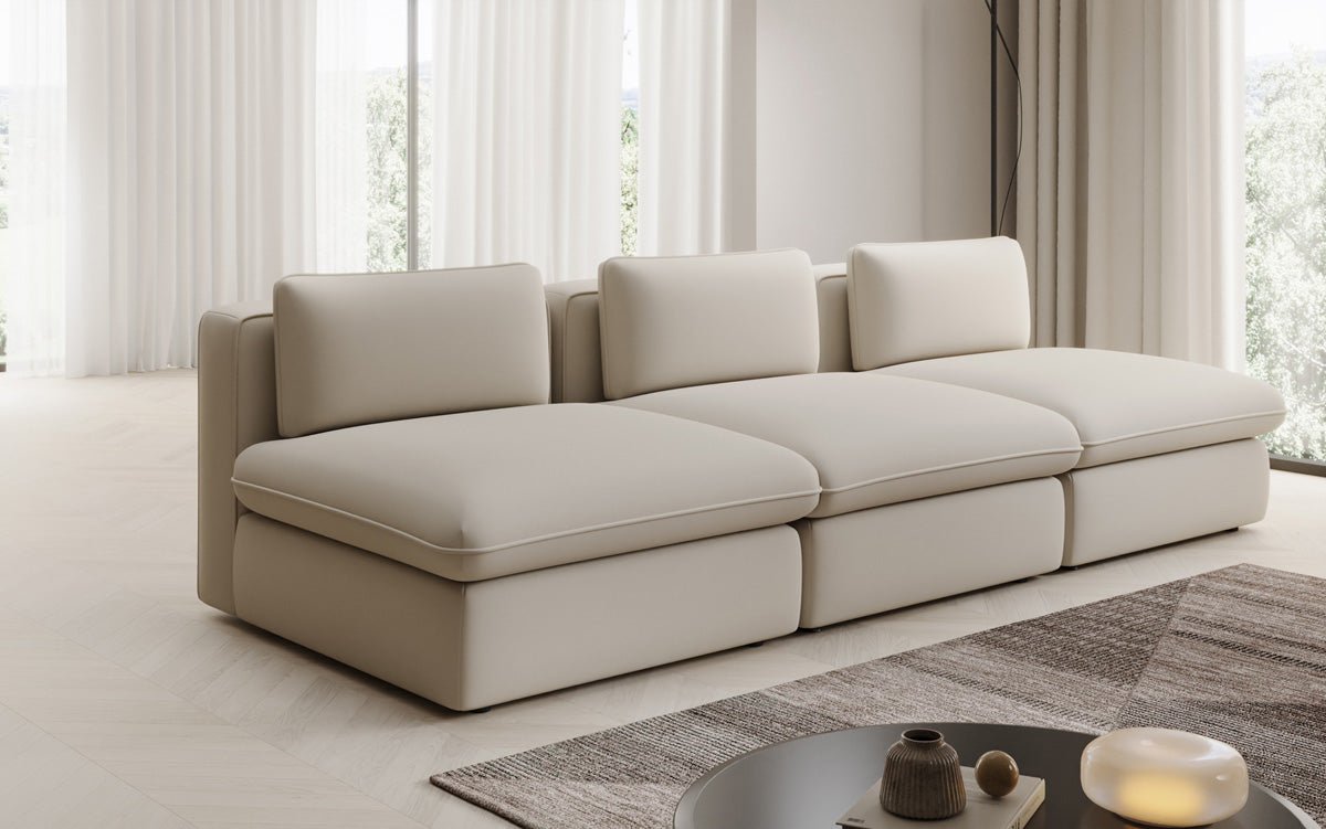 Designer Sofa Cuddle 3-personers i Stof