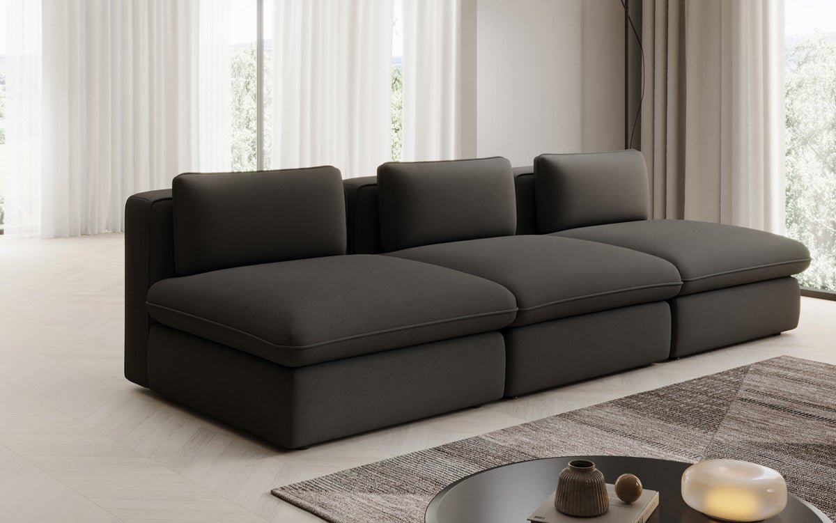 Designer Sofa Cuddle 3-personers i Stof