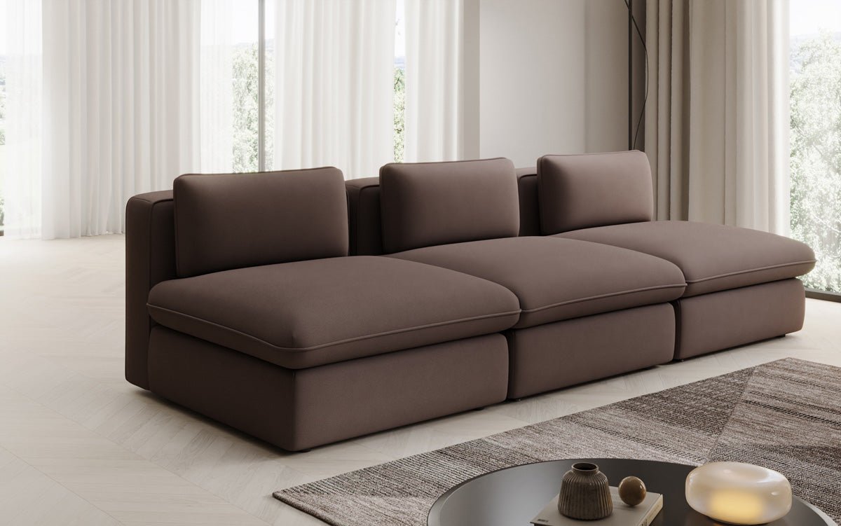 Designer Sofa Cuddle 3-personers i Stof