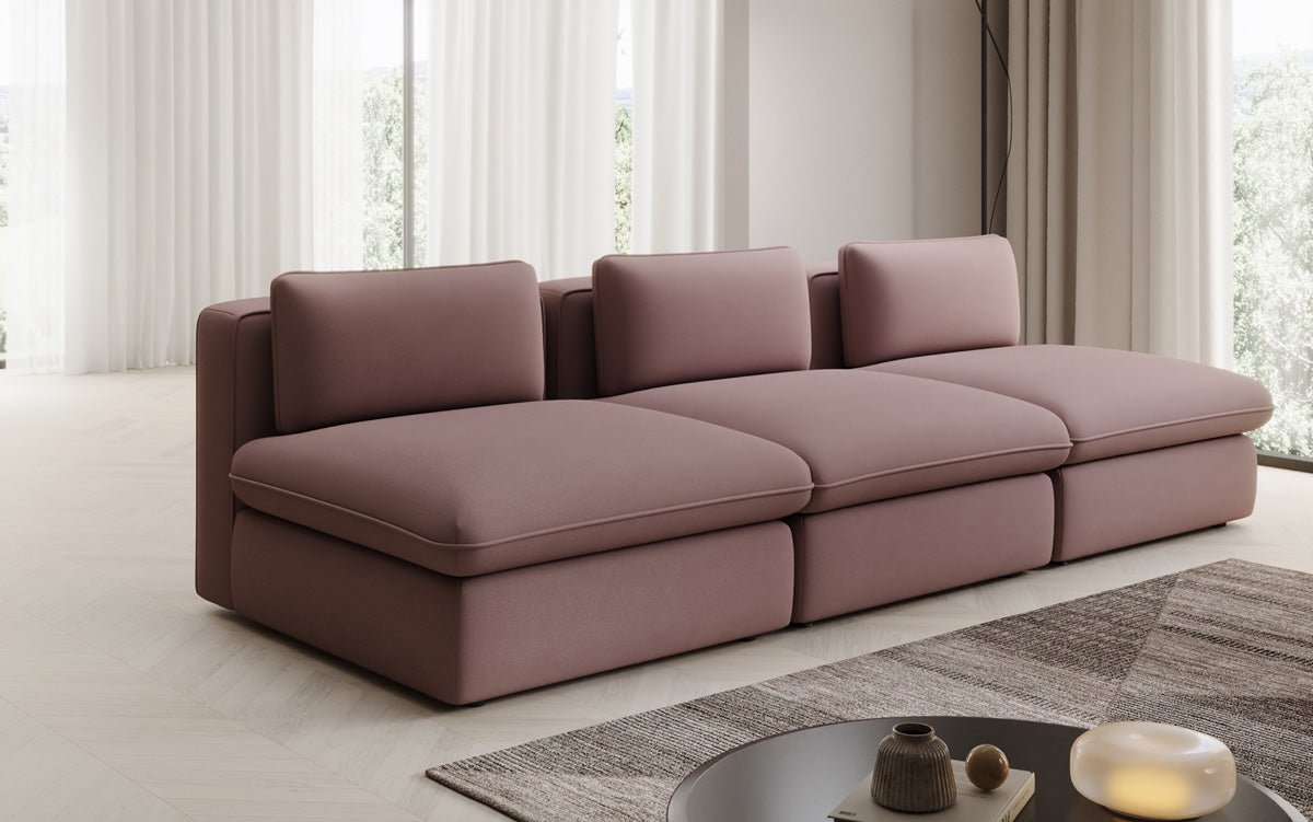 Designer Sofa Cuddle 3-personers i Stof