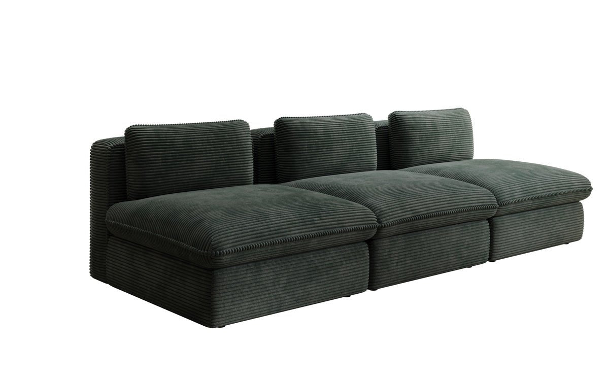 Designer Sofa Cuddle 3-personers i Cordfløjl