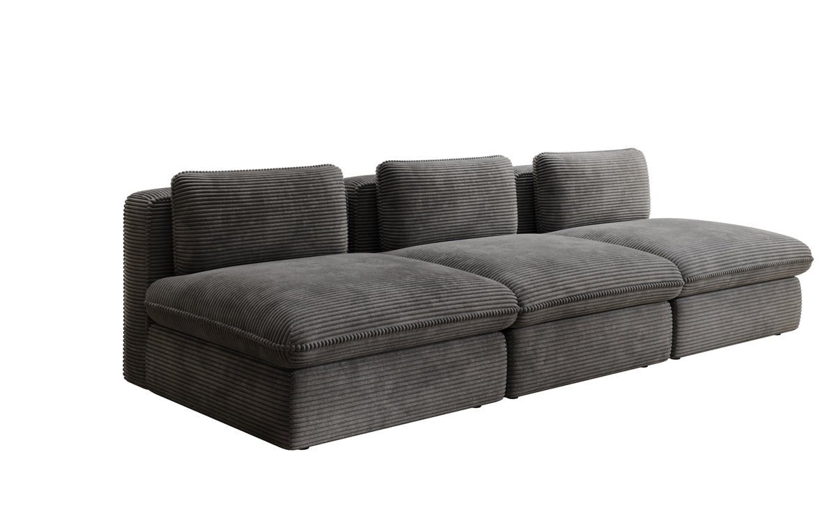 Designer Sofa Cuddle 3-personers i Cordfløjl