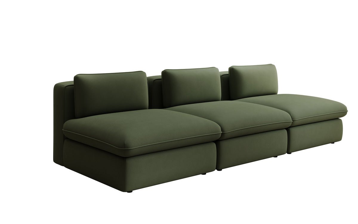 Designer Sofa Cuddle 3-personers i Stof