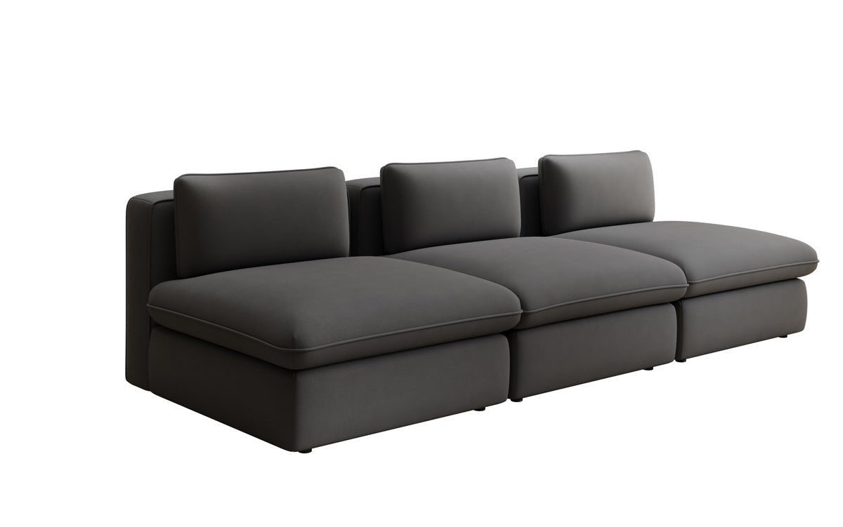 Designer Sofa Cuddle 3-personers i Stof