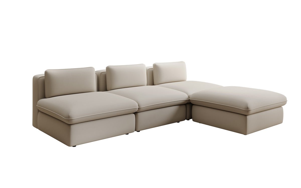 Designer L Sofa Kram i Stof