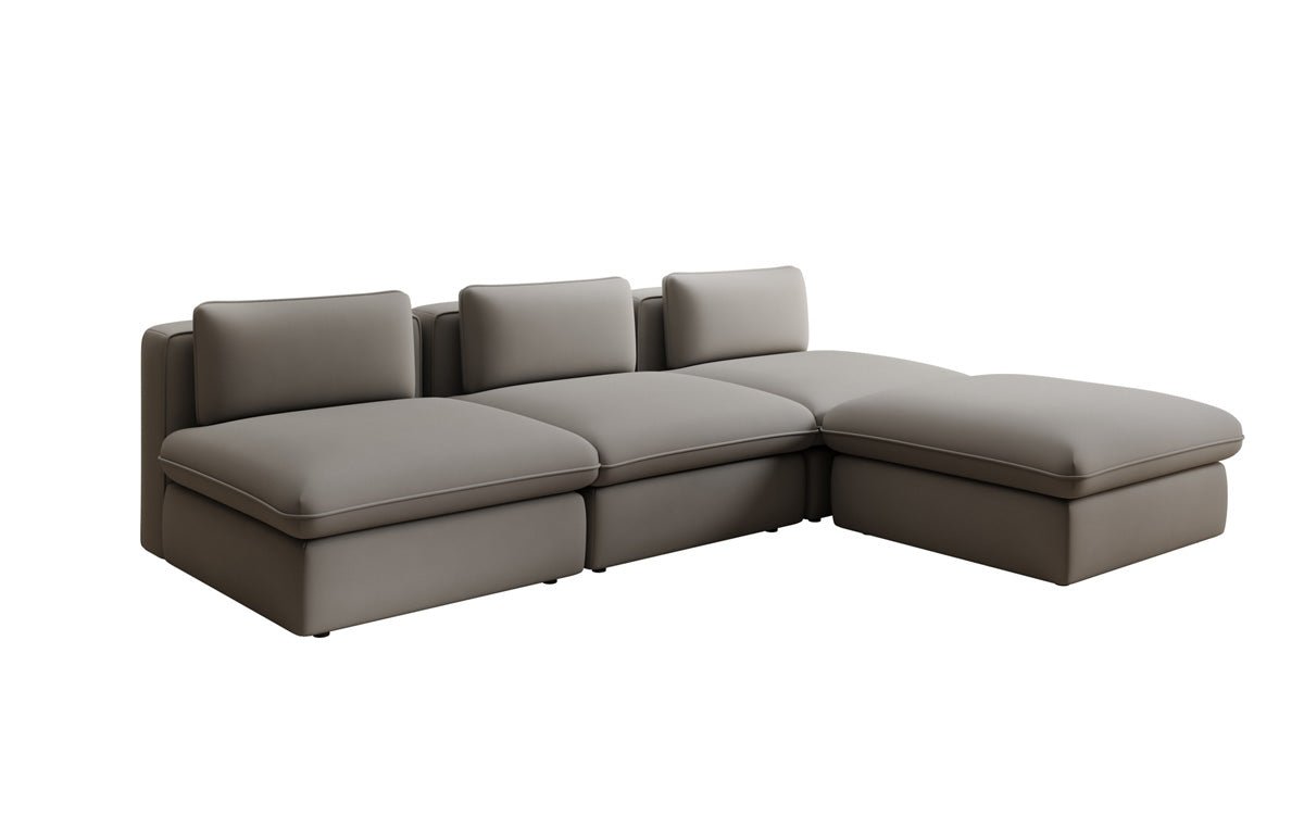 Designer L Sofa Kram i Stof
