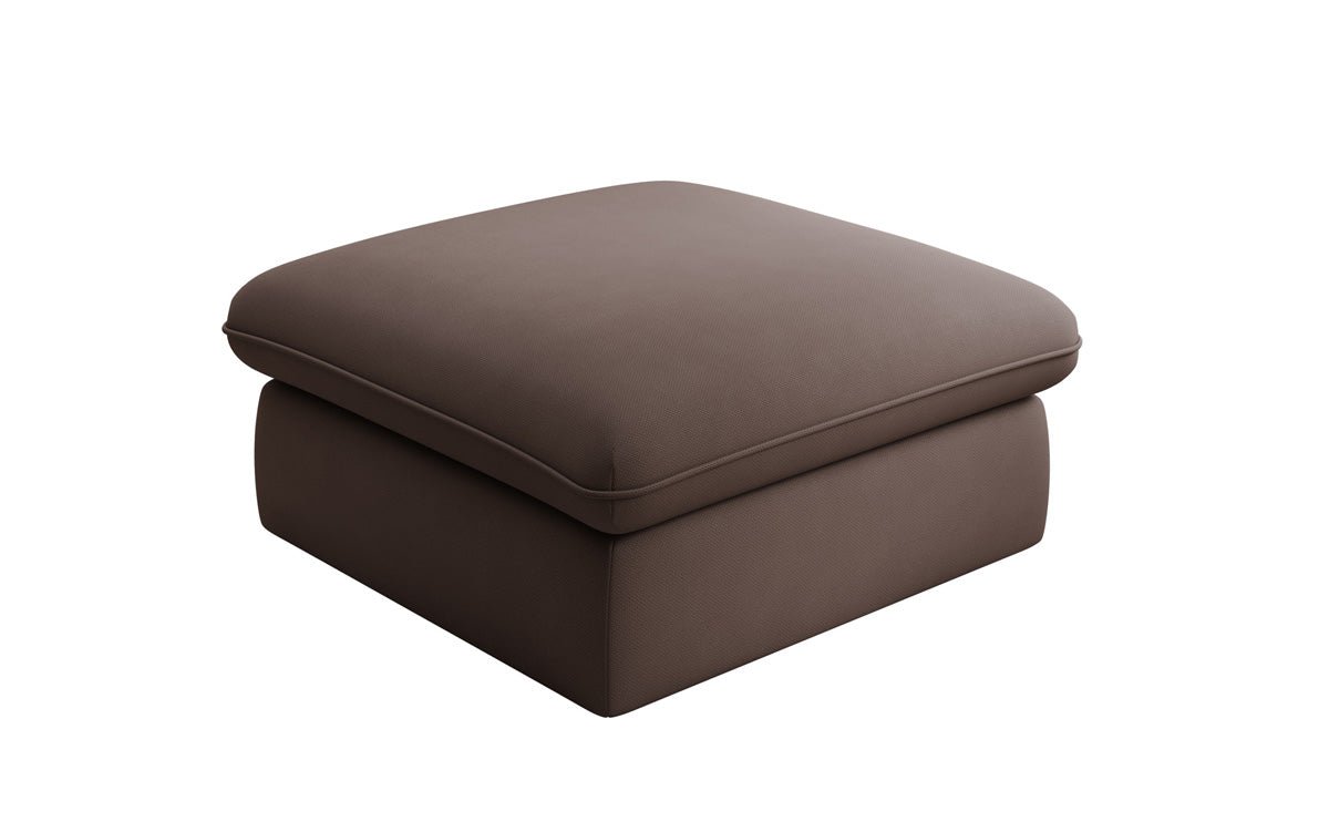 Beistellhocker Cuddle in Stoff 90x90cm
