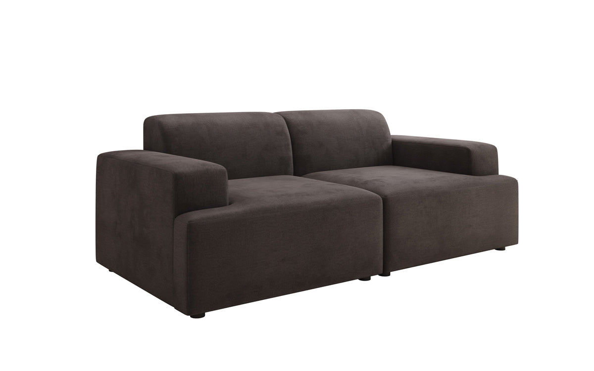 Designer 2-personers sofa Monza i Velour
