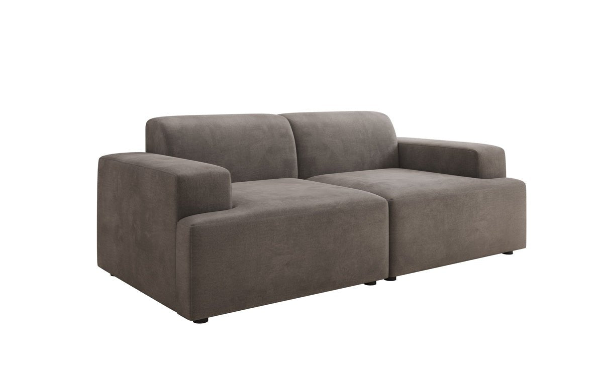 Designer 2-personers sofa Monza i Velour