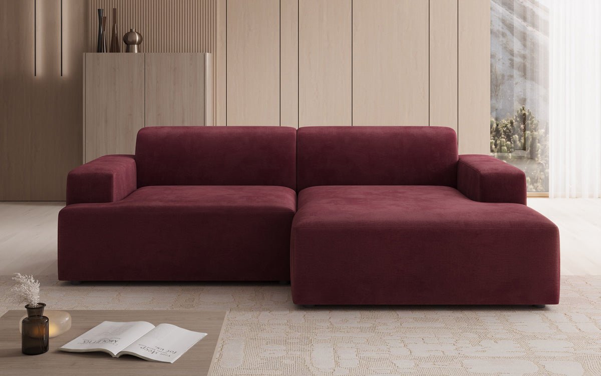 Designer Sofa Monza L in Velour