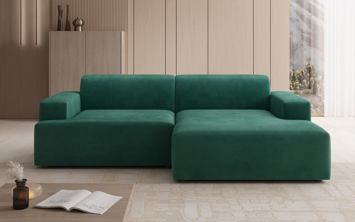Designer Sofa Monza L in Velour