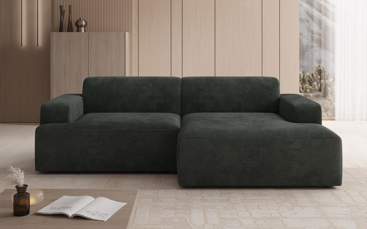 Designer Sofa Monza L i Cordfløjl