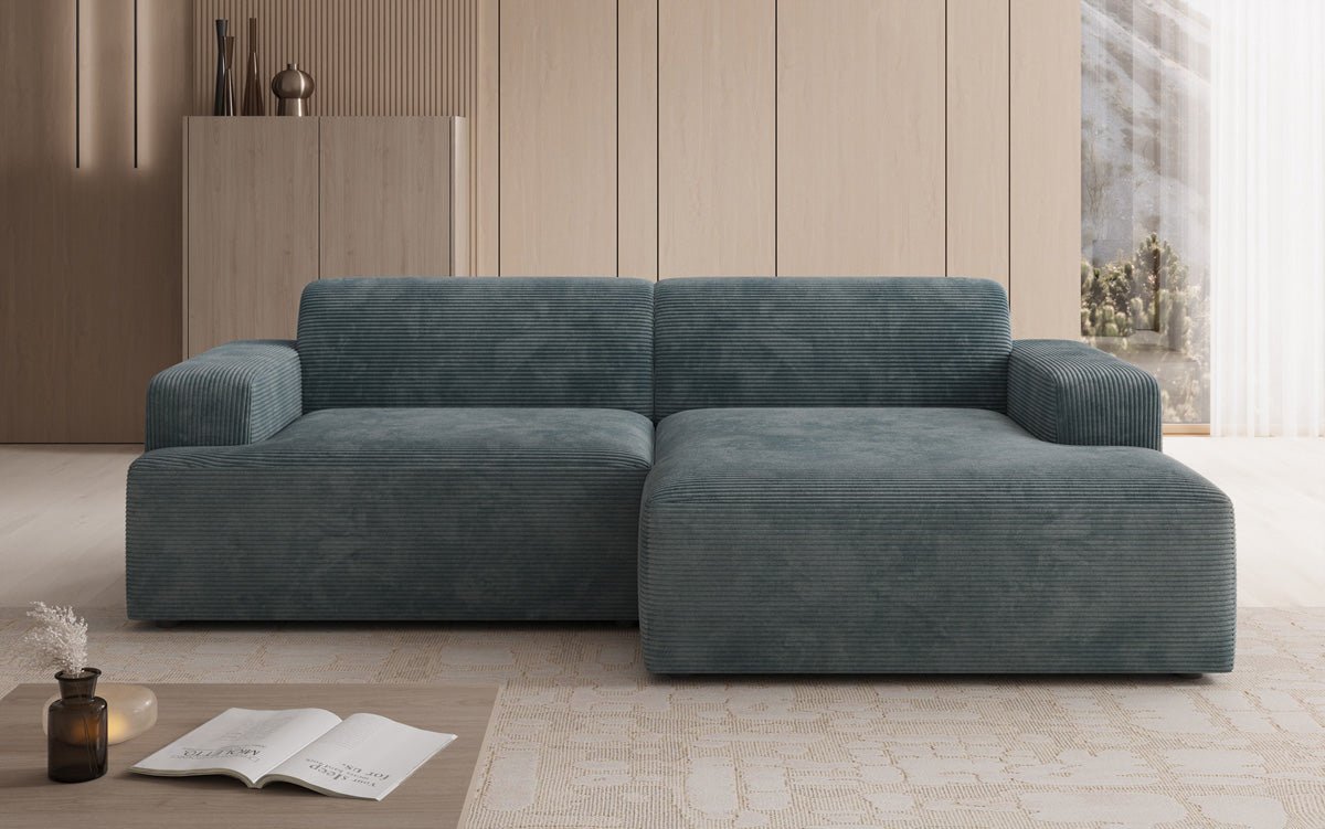 Designer Sofa Monza L i Cordfløjl