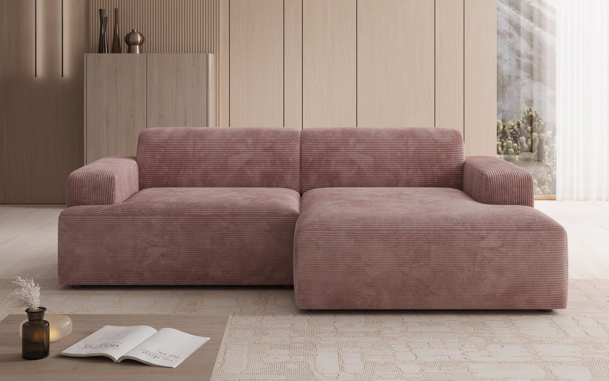 Designer Sofa Monza L i Cordfløjl